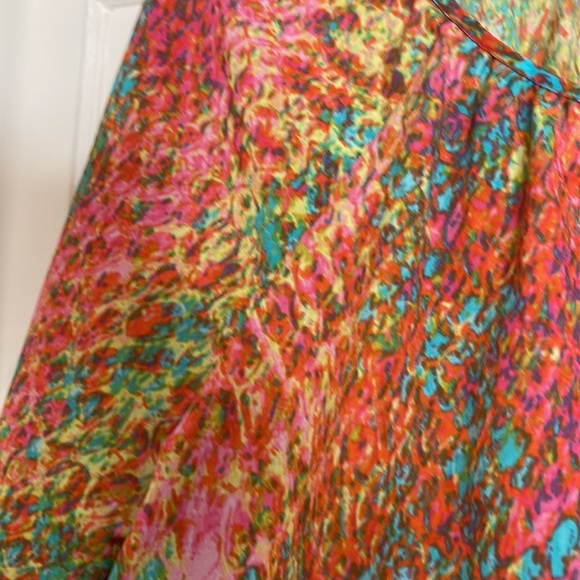 Anne Klein L Boho Top - Picture 3 of 4